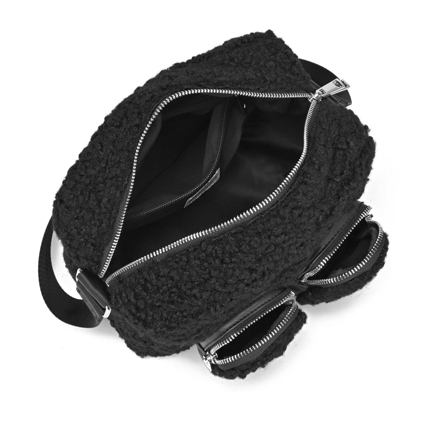 Núnoo Ellie Teddy Black Medium Black