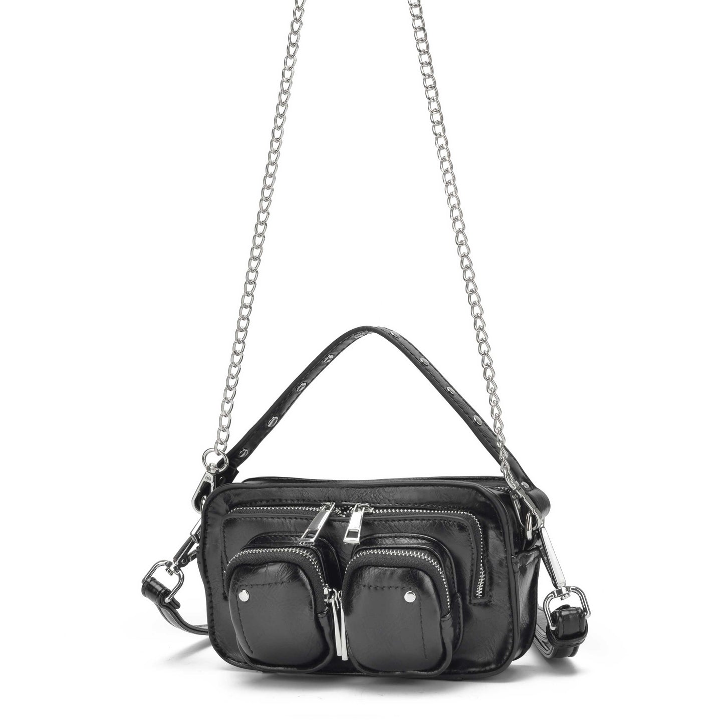 Núnoo Helena Wrinkle Black Small bag Black