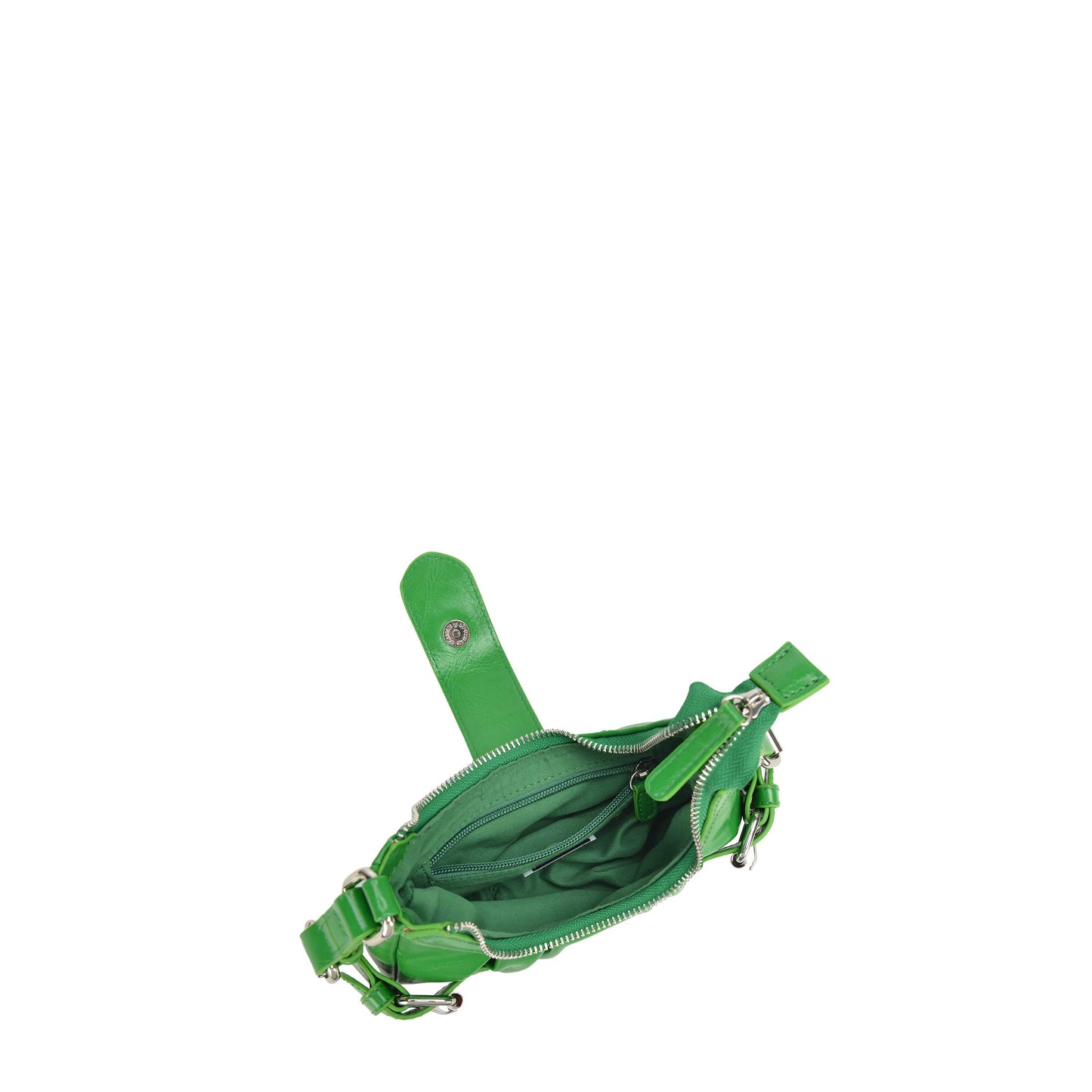 Núnoo Palma Wrinkle Green Small bag Green