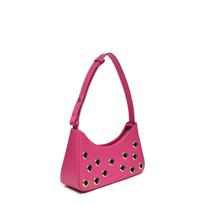 Núnoo Apollo 2 Eyelet New Zealand Pink w. Gold Small bag Pink