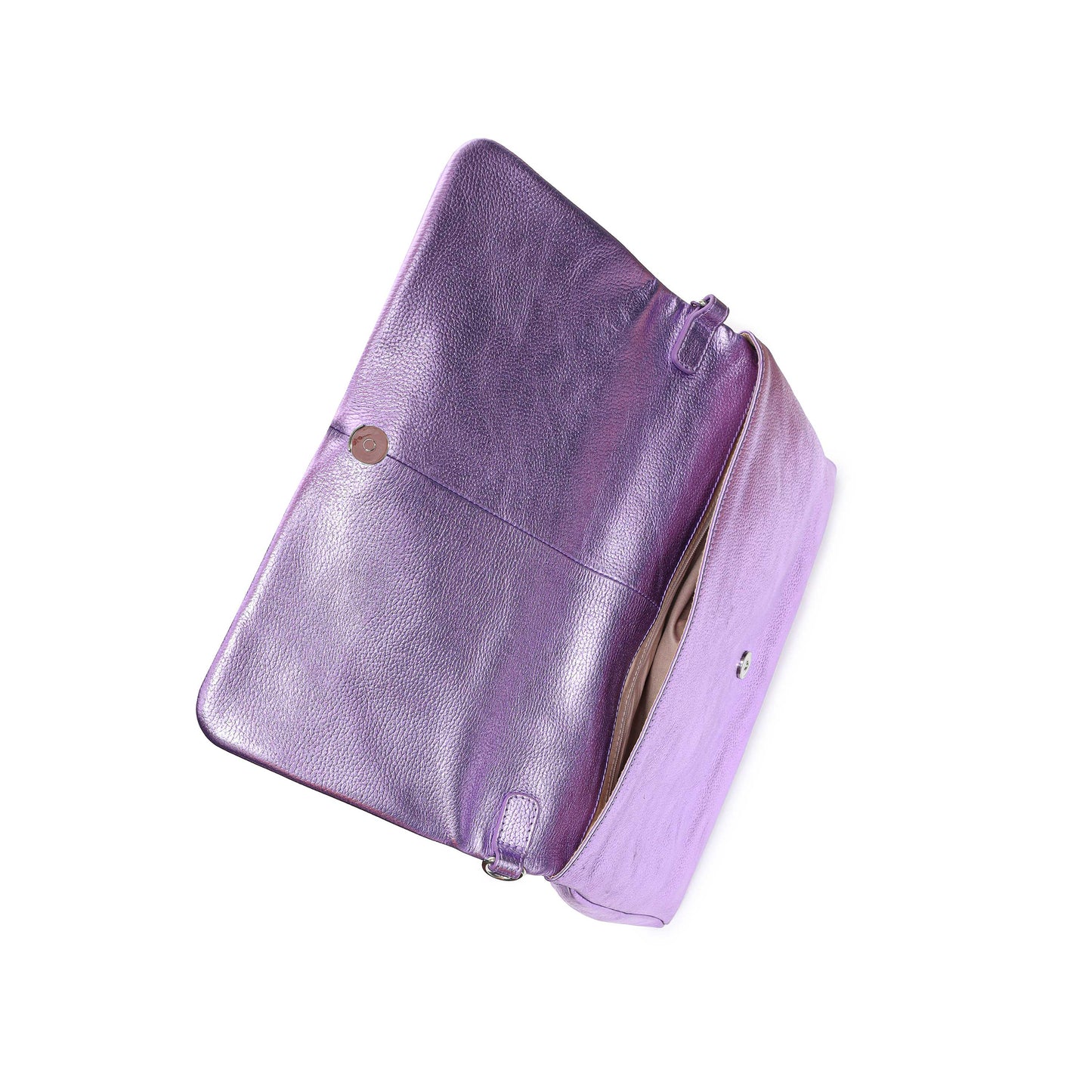 Núnoo Ariana Metallic Purple Large Purple