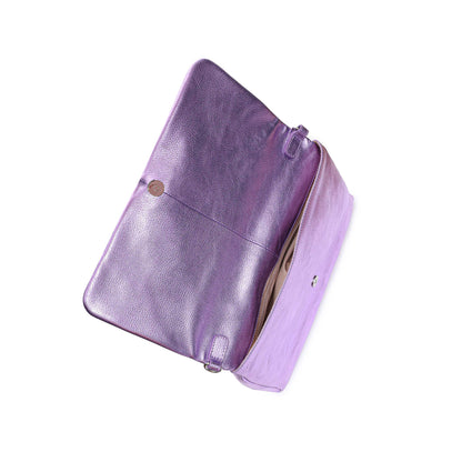 Núnoo Ariana Metallic Purple Large Purple