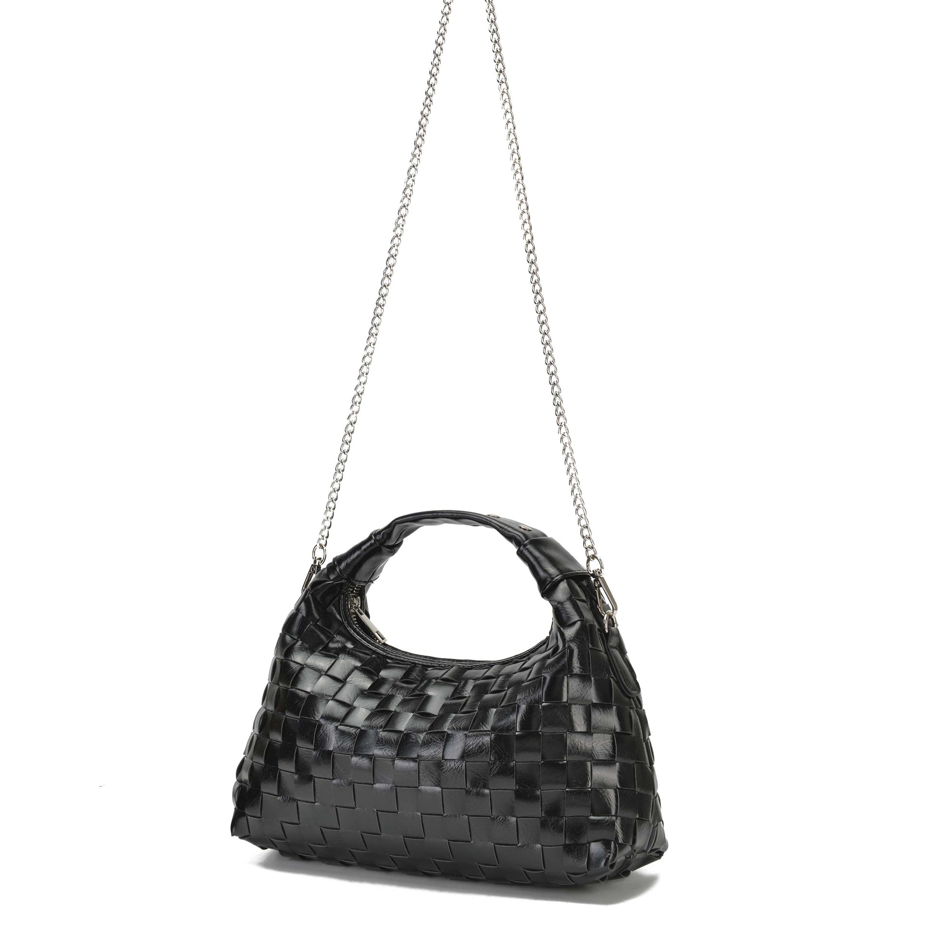 Núnoo Dandy Braided Wrinkle Black Medium Black