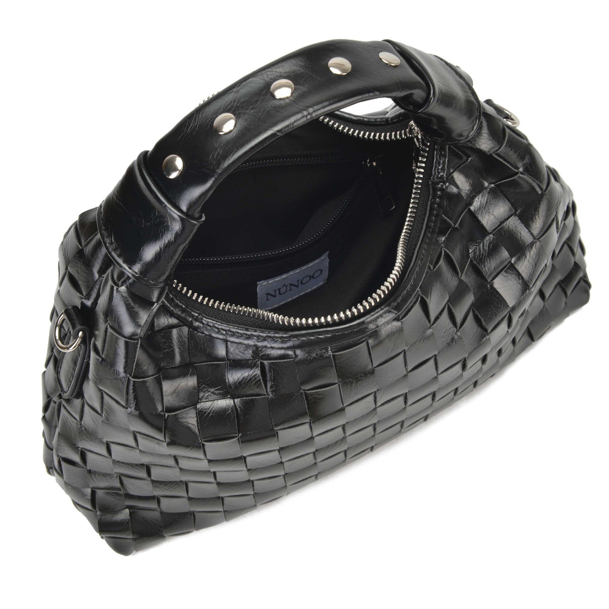 Núnoo Dandy Braided Wrinkle Black Medium Black