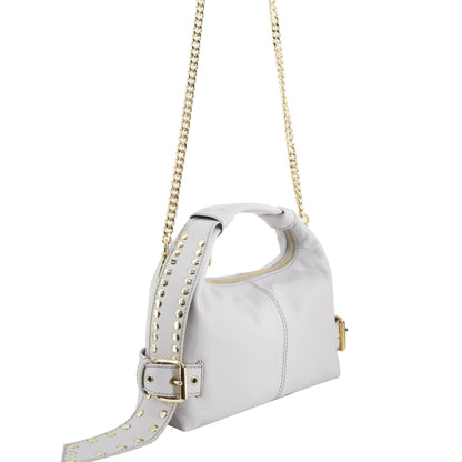 Núnoo Dandy Detail Cozy Off White w. Gold Small bag Off white