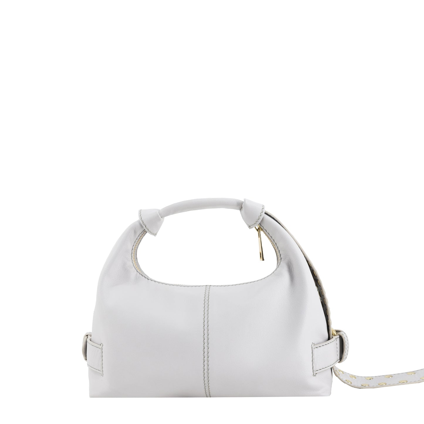 Núnoo Dandy Detail Cozy Off White w. Gold Small bag Off white