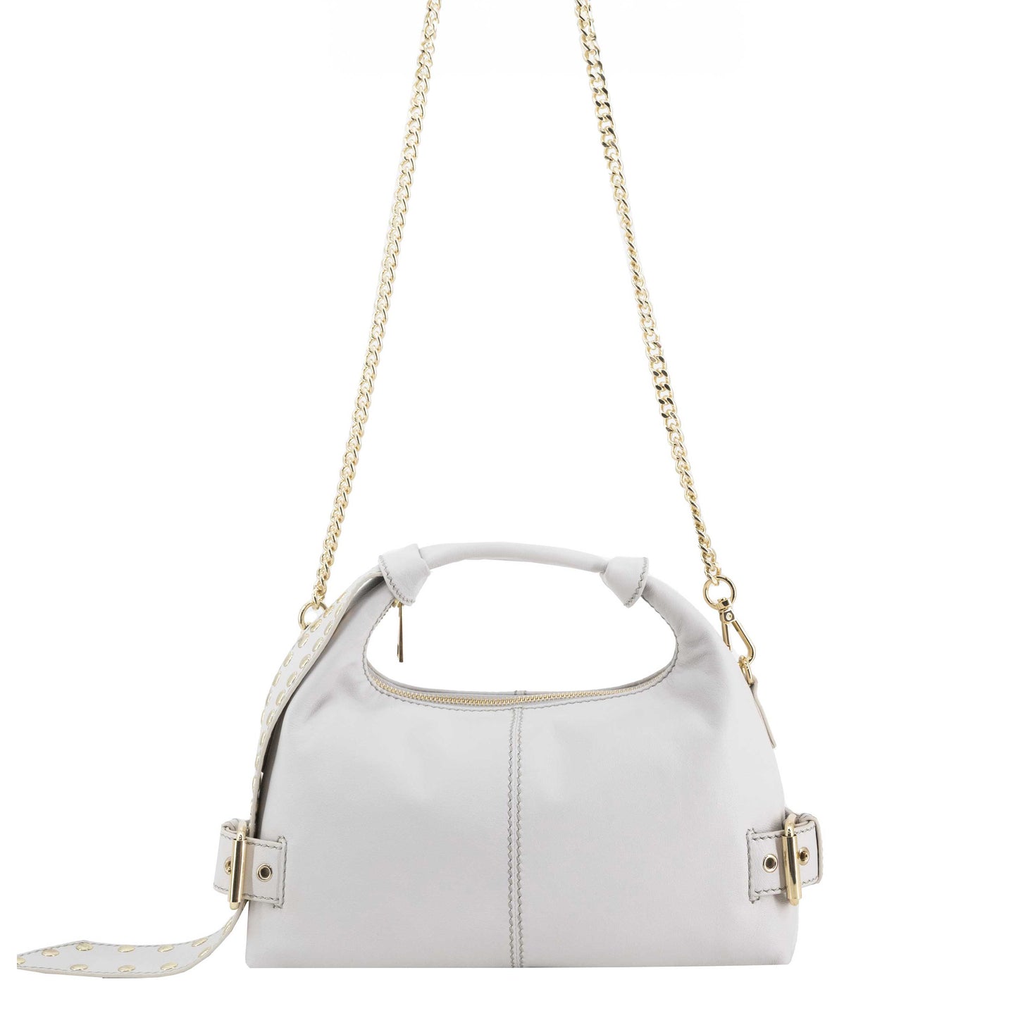 Núnoo Dandy Detail Cozy Off White w. Gold Small bag Off white