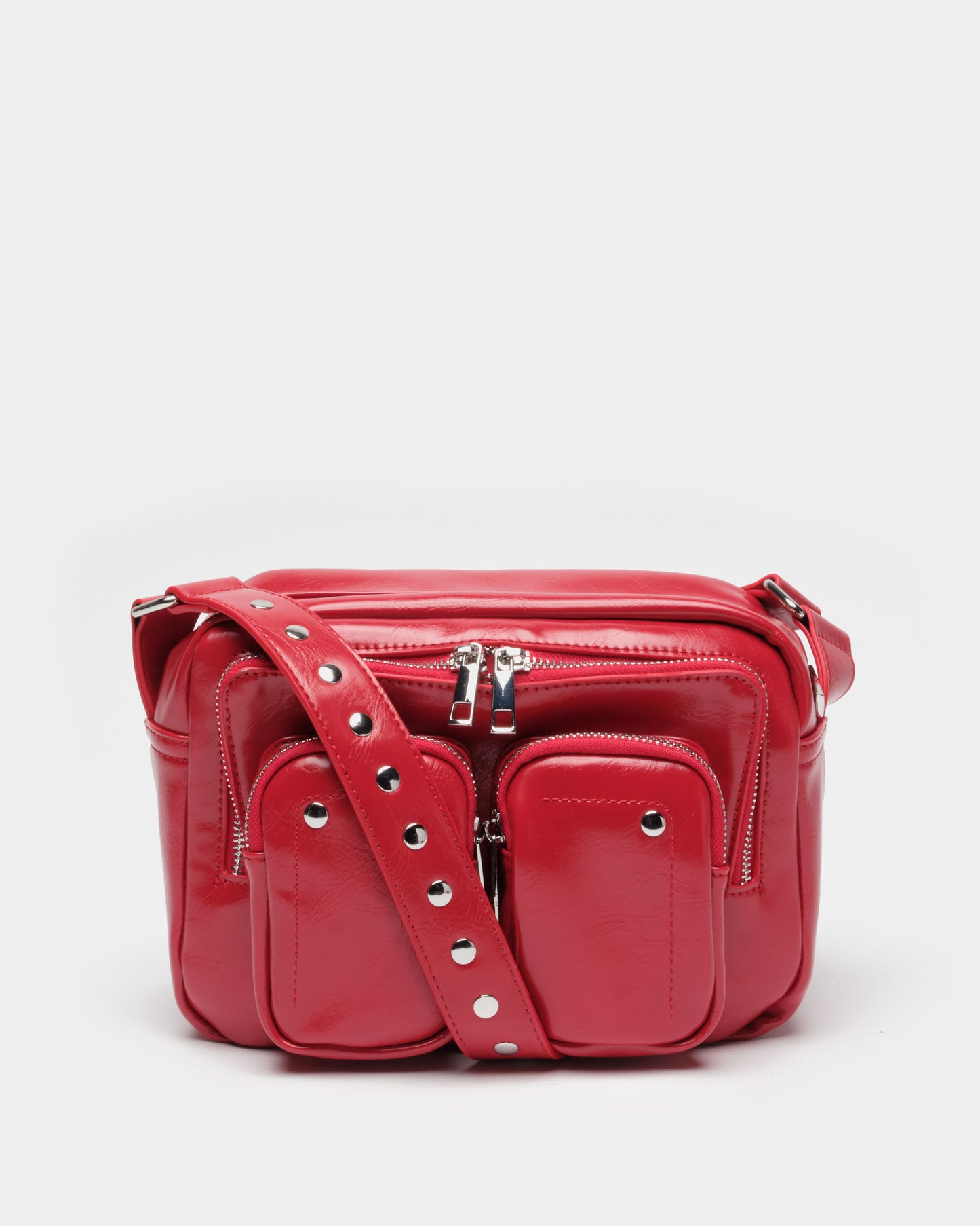 Núnoo Ellie Wrinkle Bright Red Medium Bright Red