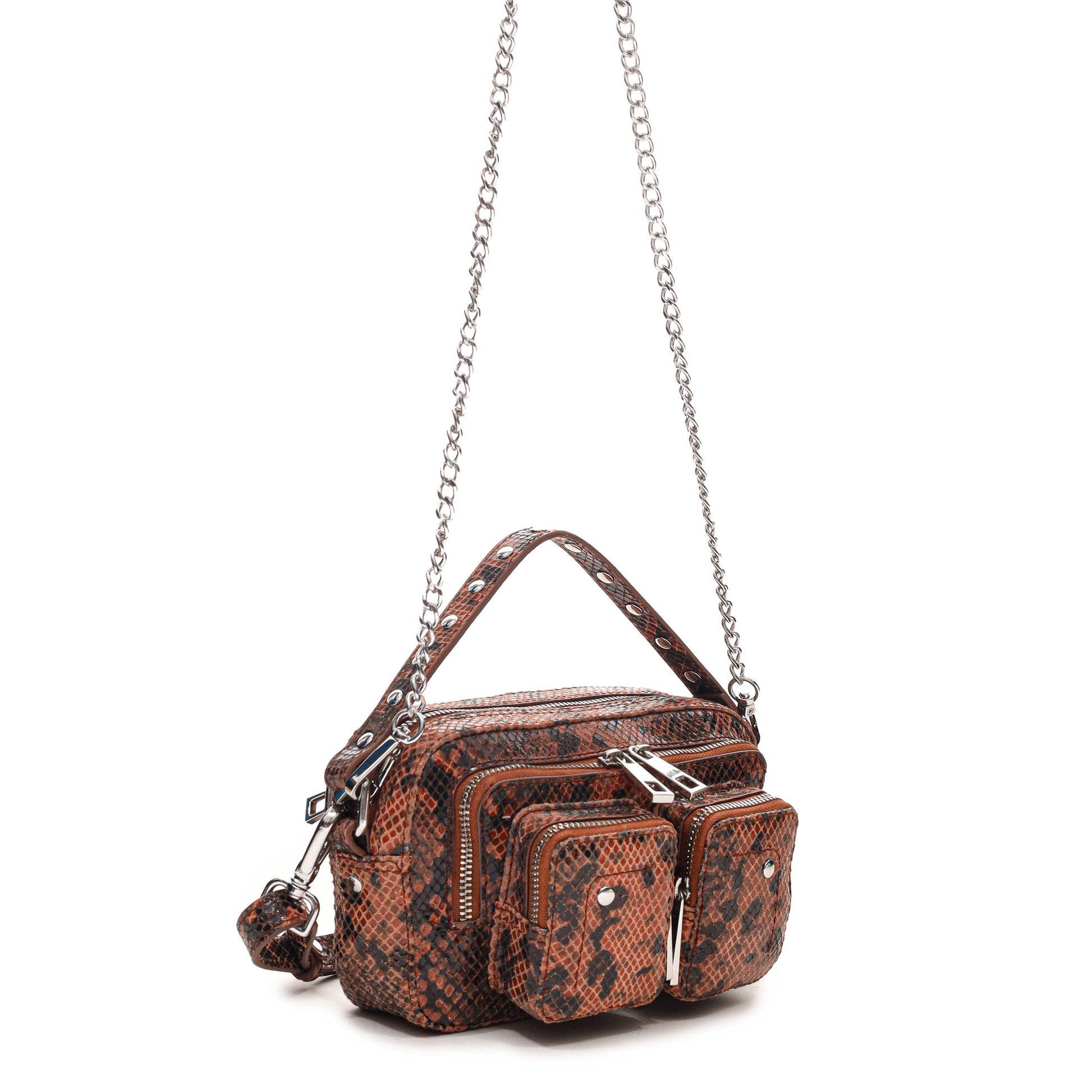 Núnoo Helena Jungle Red Small bag Red
