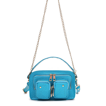 Núnoo Helena New Zealand Bright Blue w. Gold Small bag Bright Blue