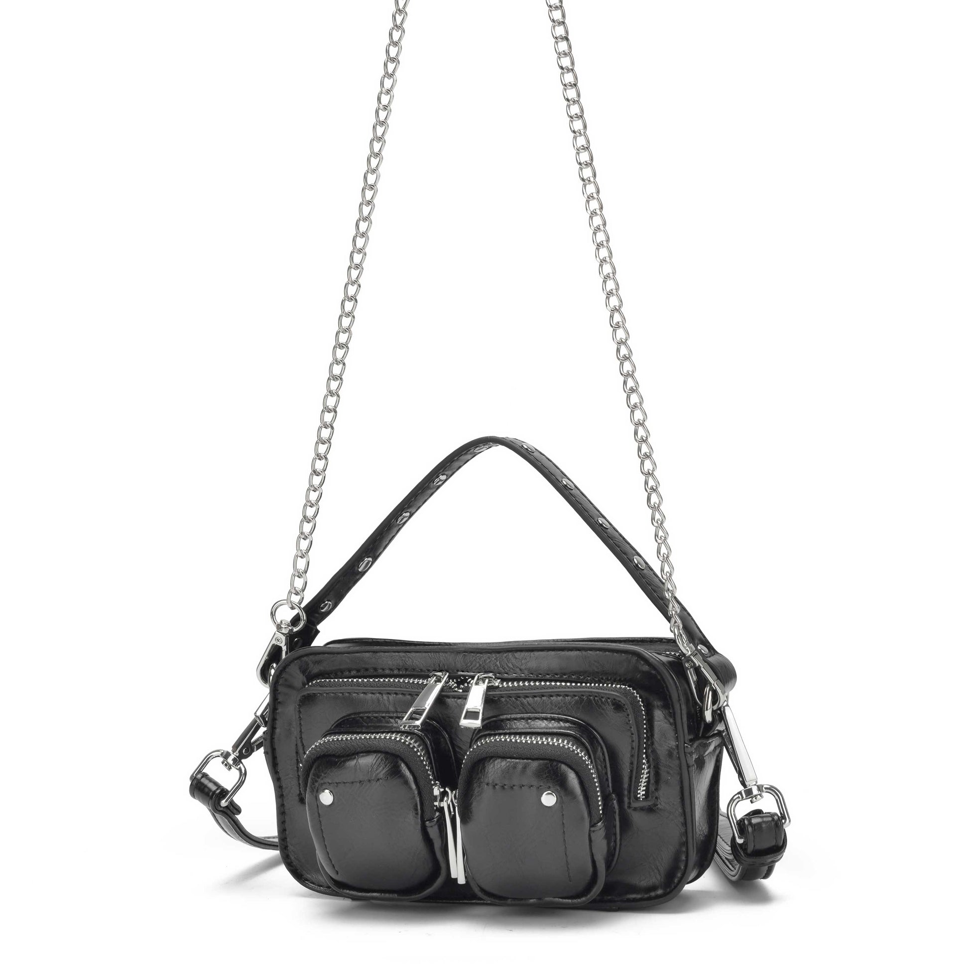 Núnoo Helena Wrinkle Black Small bag Black
