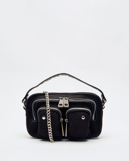 Núnoo Helena recycled canvas black Small bag