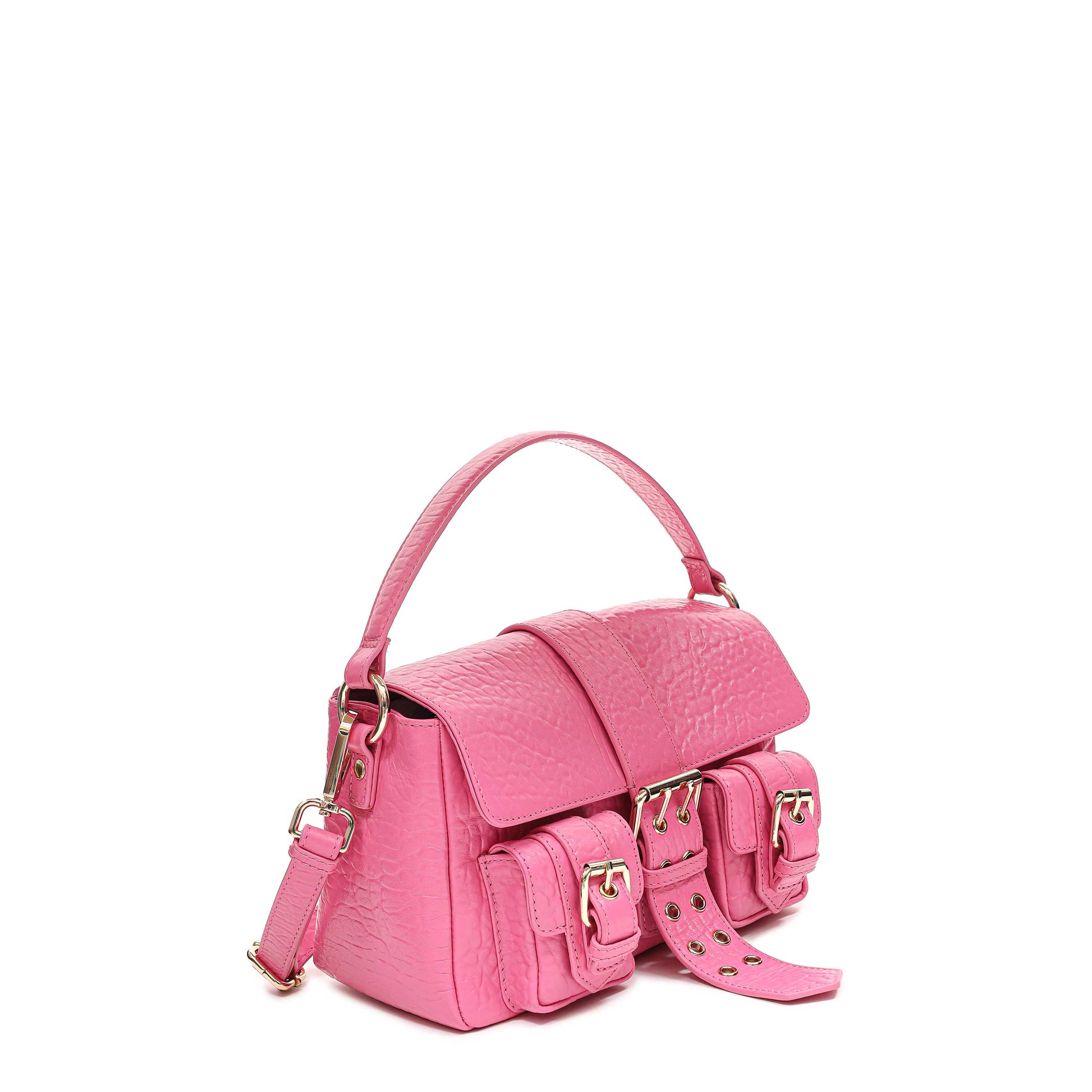 Núnoo Honey Buckle New Zealand Pink w. Gold Medium Pink