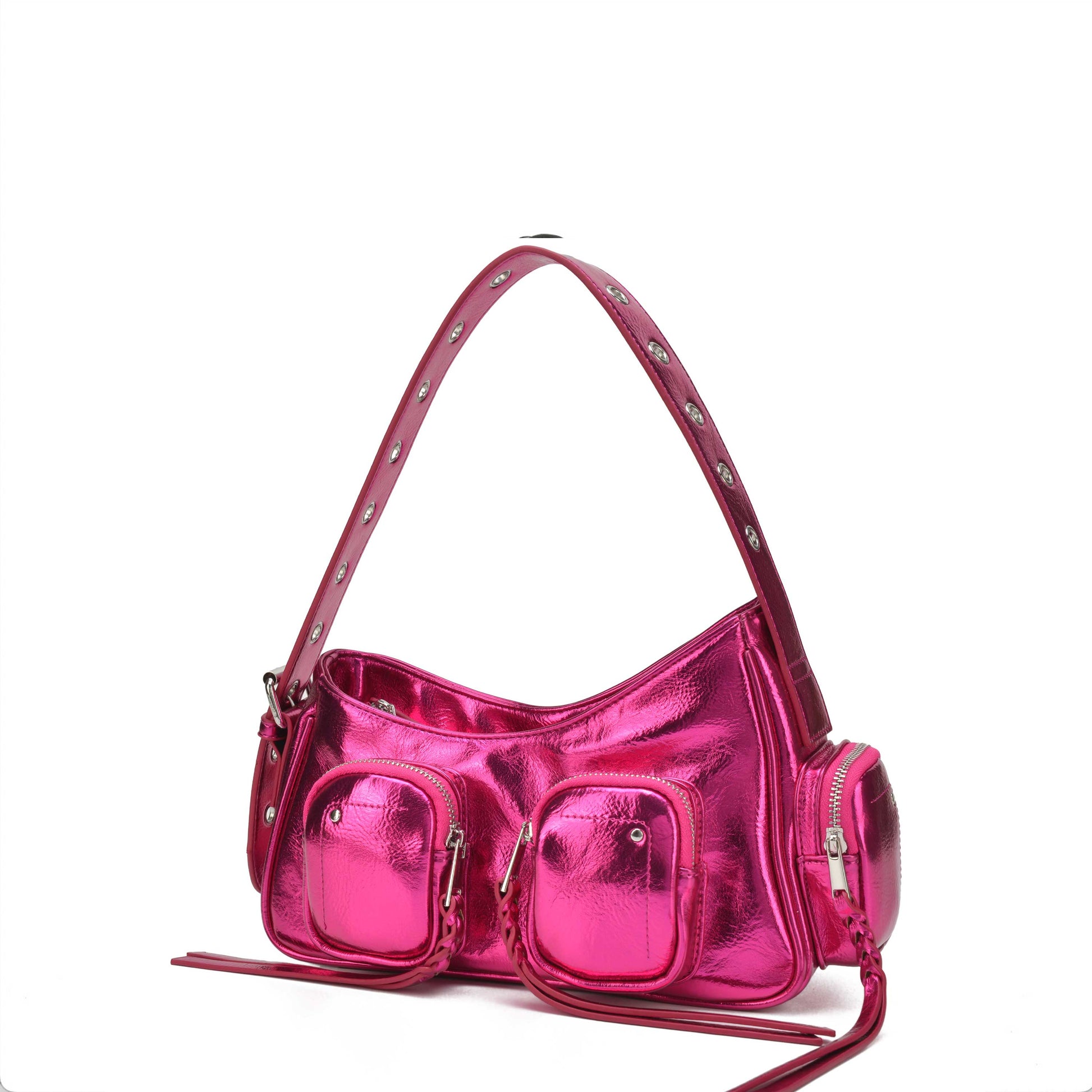 Núnoo Jennifer Pocket Recycled Cool Pink Medium Pink