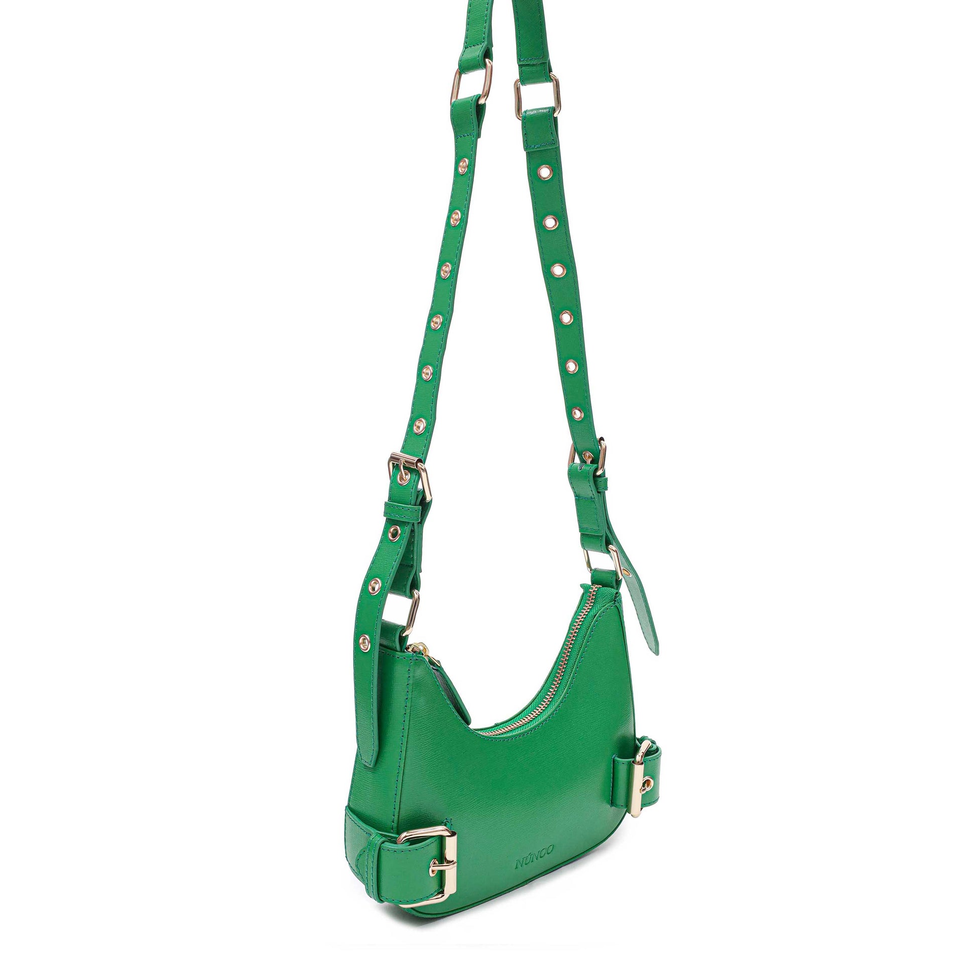 Núnoo Palma Florence Green w. Gold Small bag Green