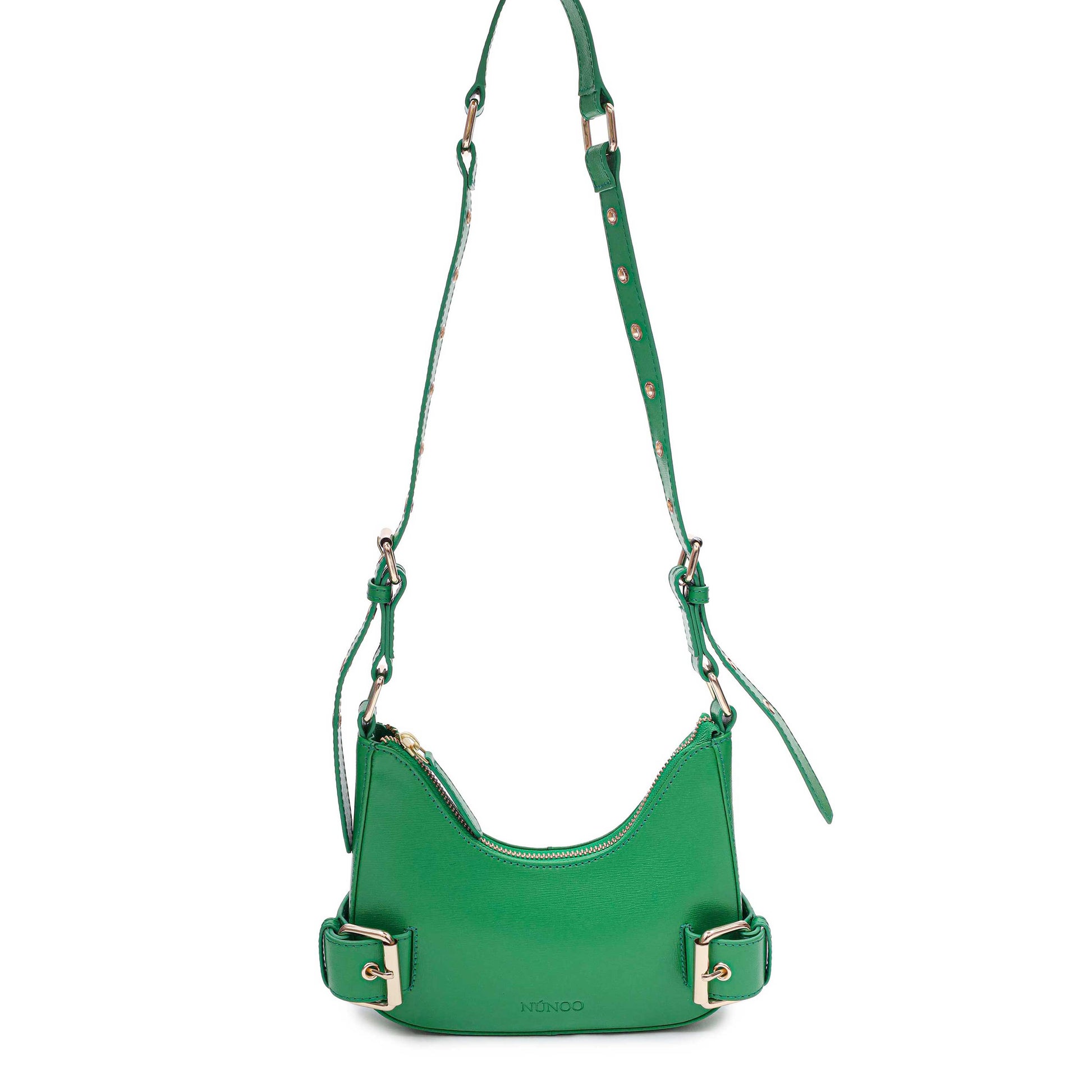 Núnoo Palma Florence Green w. Gold Small bag Green