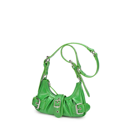 Núnoo Palma Wrinkle Green Small bag Green