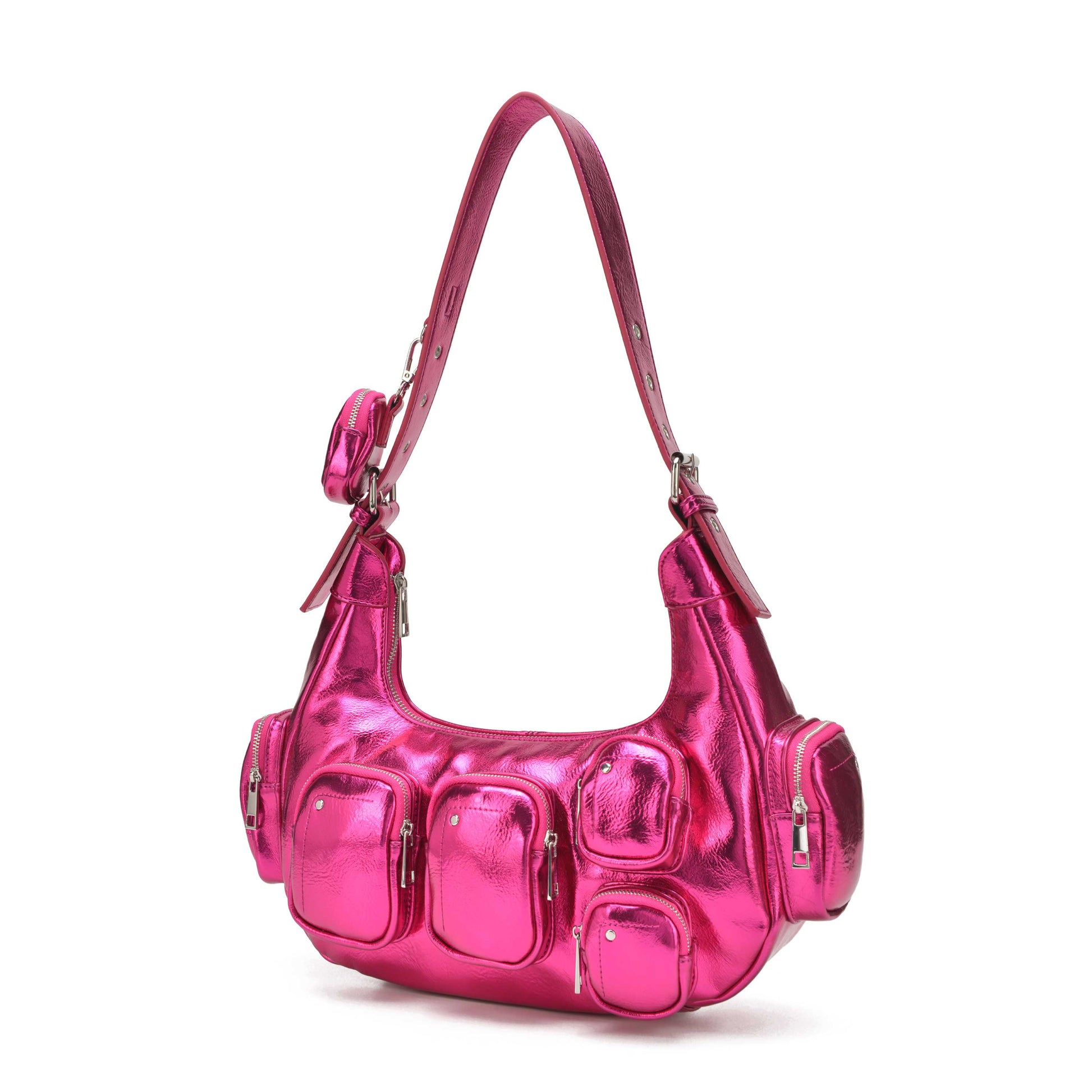 Núnoo Sally Pocket Recycled Cool Pink Medium Pink