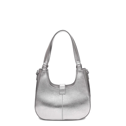 Núnoo Small Alva Metallic Silver Small bag Silver