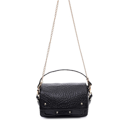 Núnoo Small Honey new zealand black w. gold Small bag Black