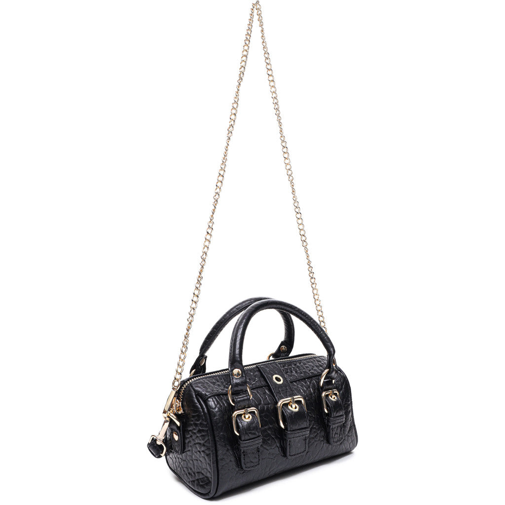 Núnoo Small Nori Buckle New Zealand Black w. Gold Small bag Black
