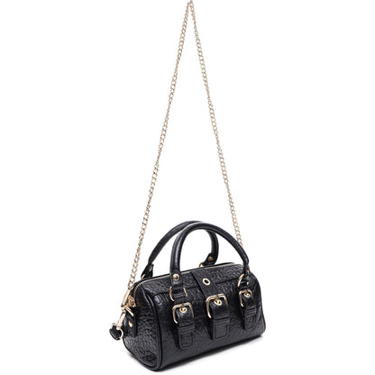 Núnoo Small Nori Buckle New Zealand Black w. Gold Small bag Black