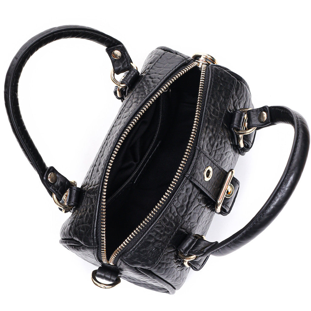 Núnoo Small Nori Buckle New Zealand Black w. Gold Small bag Black