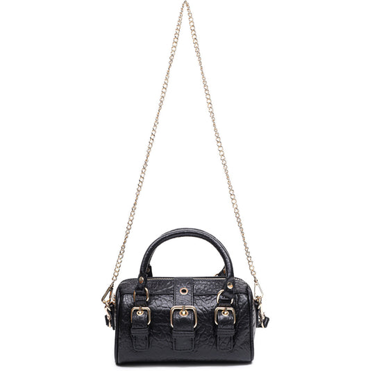 Núnoo Small Nori Buckle New Zealand Black w. Gold Small bag Black