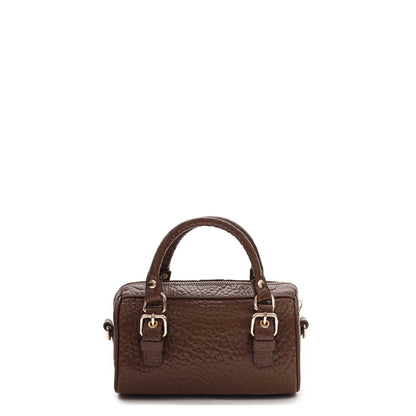 Núnoo Small Nori Buckle New Zealand Brown w. Gold Small bag Brown