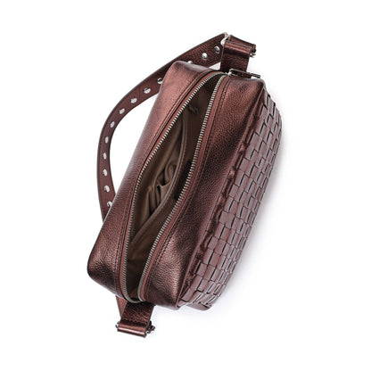 Núnoo Vilda Metallic Brown Medium Brown
